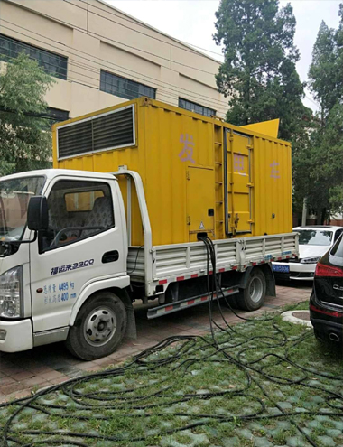 雁江发电车出租-柴油发电机组排烟系统设计要求及其考虑因素